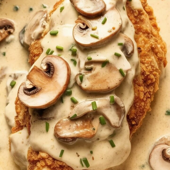 Chicken with Creamy Mushroom Sauce