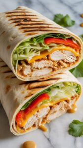 Chipotle Ranch Grilled Chicken Burrito