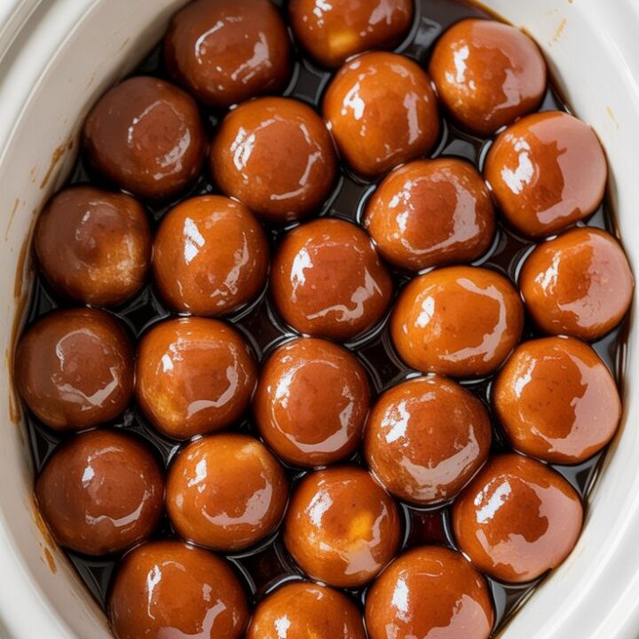 Crockpot BBQ Meatballs
