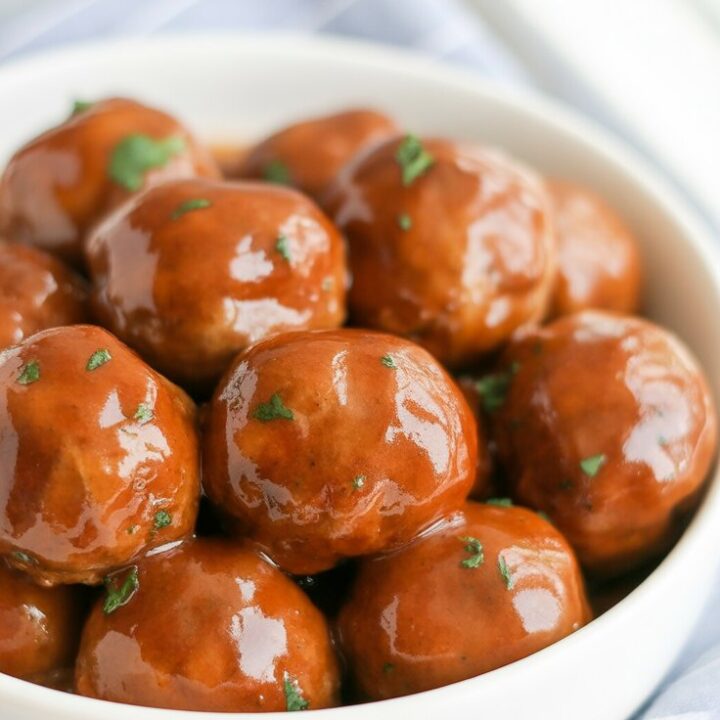 Crockpot BBQ Meatballs