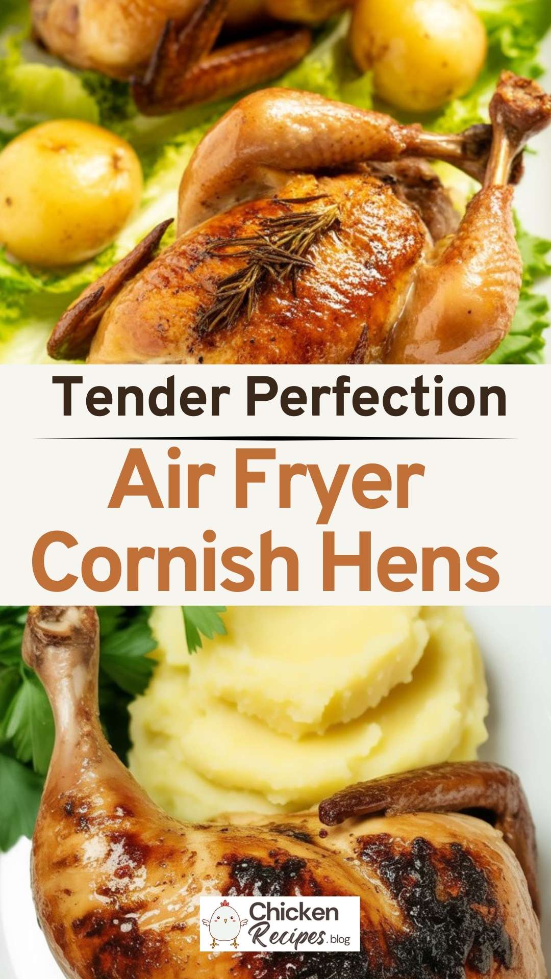 EASY Air Fryer Cornish Hens