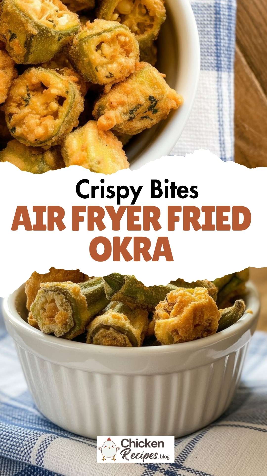 EASY Air Fryer Fried Okra