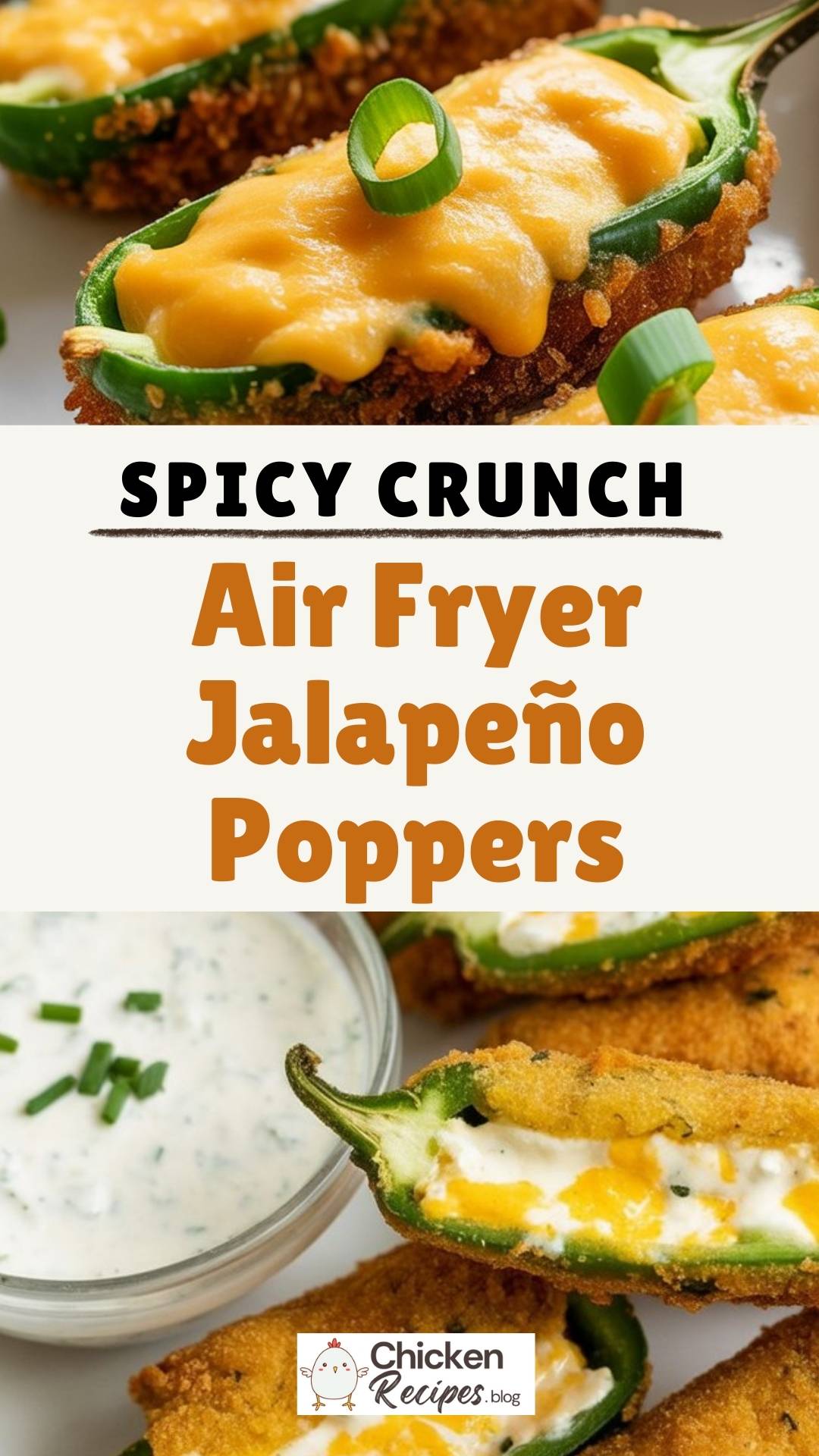 EASY Air Fryer Jalapeño Poppers