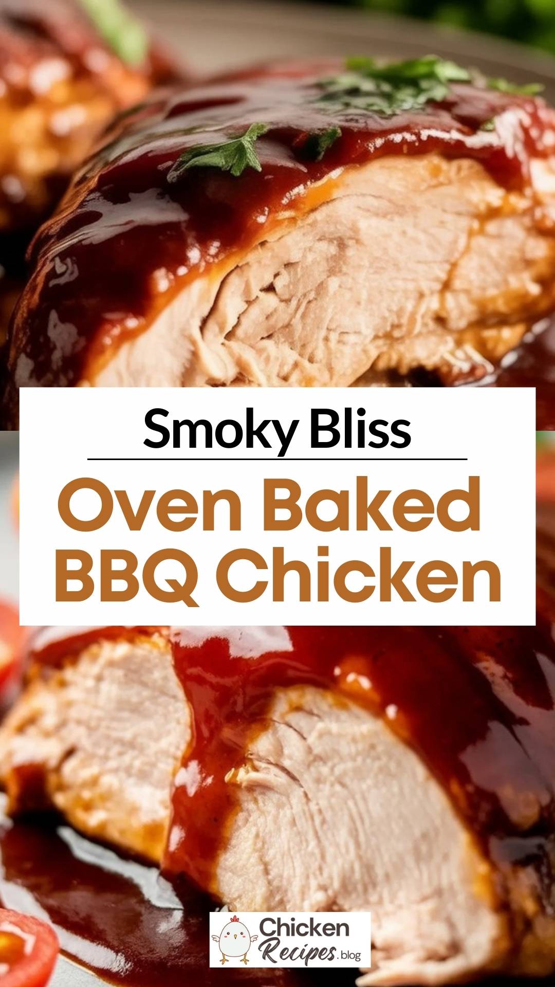 EASY Oven Baked BBQ Chicken