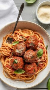 Italian Baked Meatballs