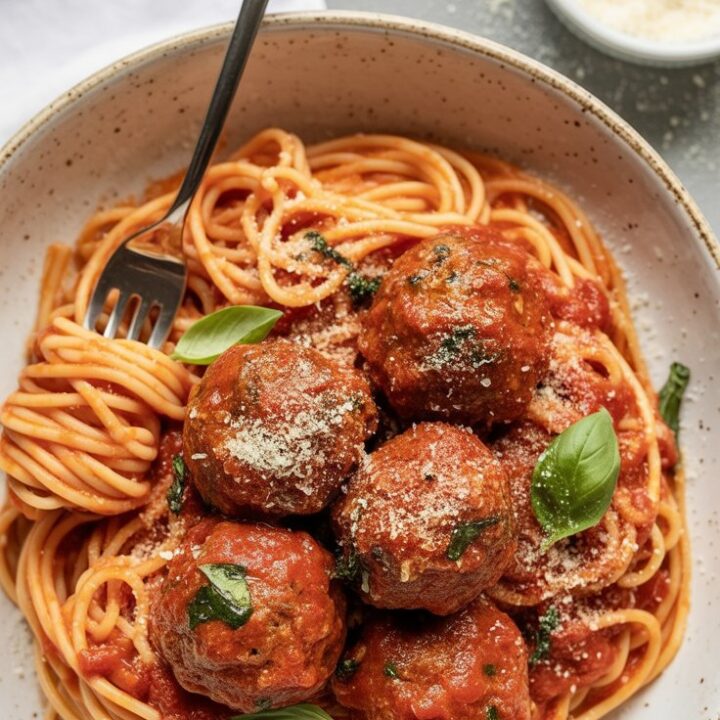 Italian Baked Meatballs