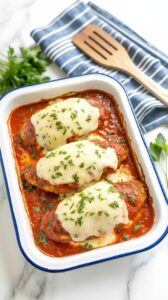 Keto Lasagna Stuffed Chicken