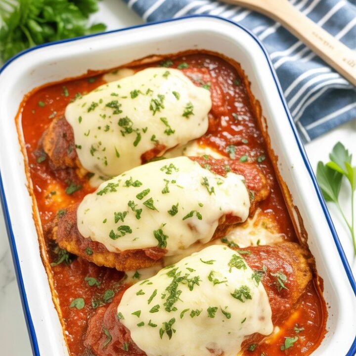 Keto Lasagna Stuffed Chicken