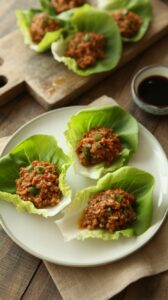Keto Lettuce Wraps (PF Chang Inspired)