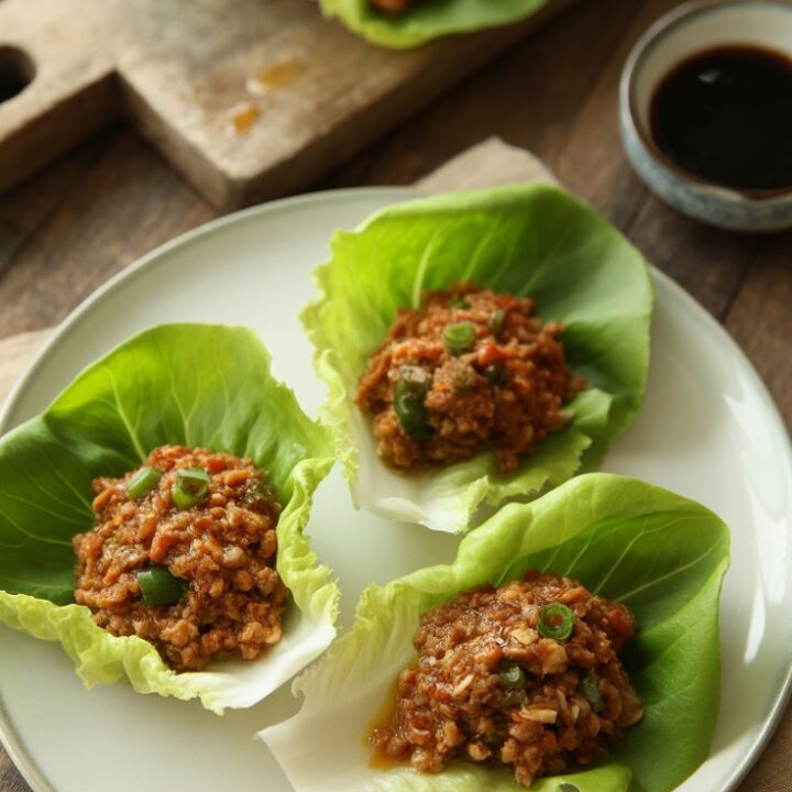 Keto Lettuce Wraps (PF Chang Inspired)
