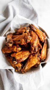 Low Carb Baked Chicken Wings