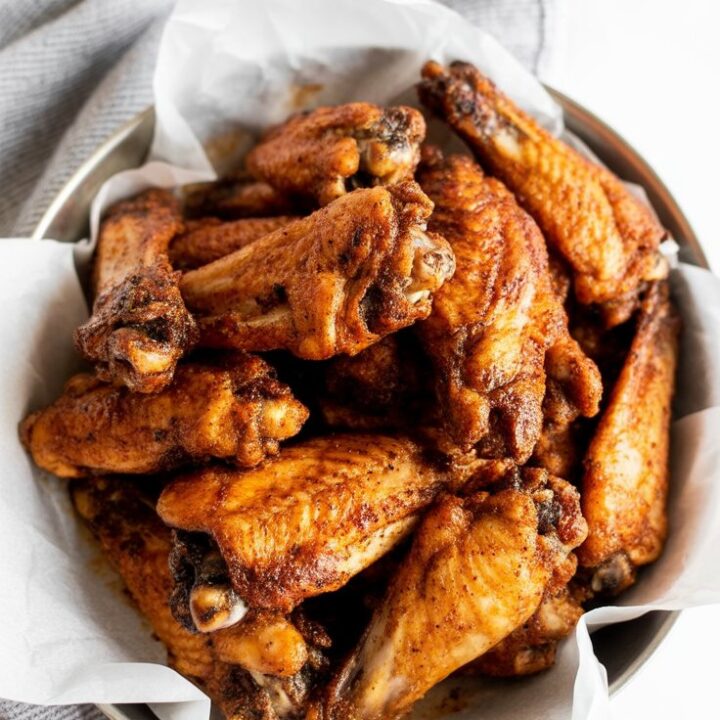 Low Carb Baked Chicken Wings