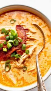 Low Carb Buffalo Chicken Soup