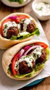 Moroccan Lamb Meatballs