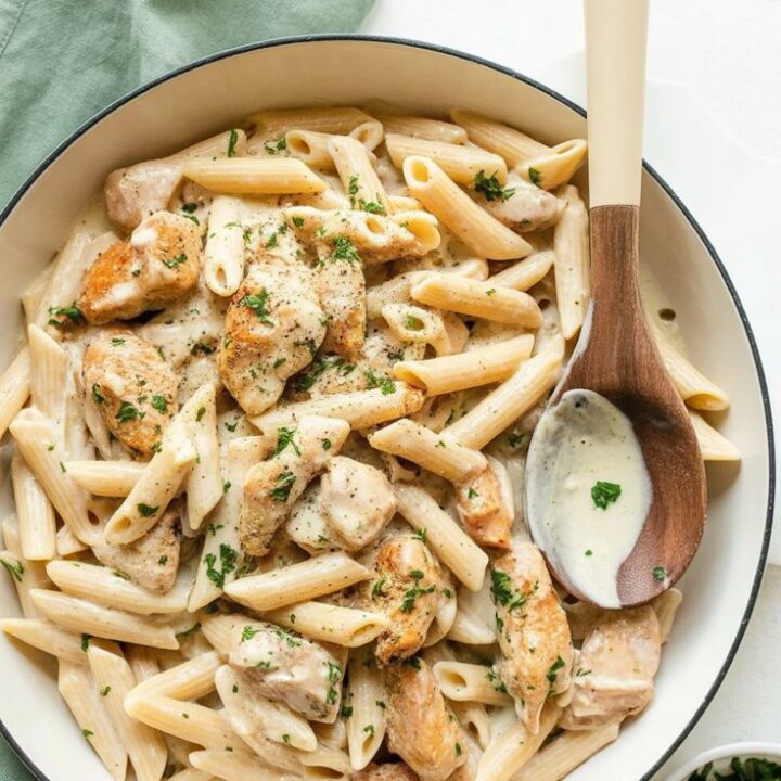 Penne With Chicken Thighs