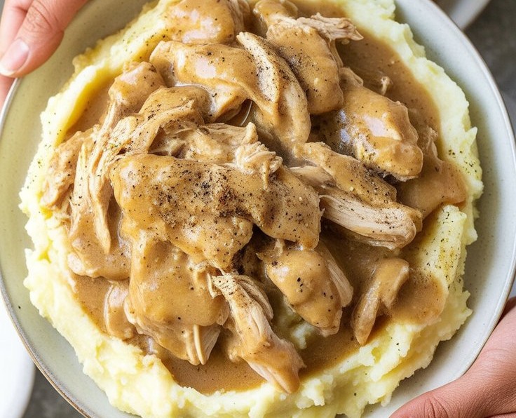 best Chicken and Gravy (Over Mashed Potatoes)