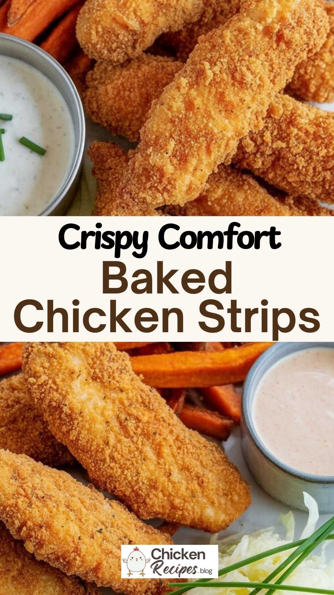 easy Baked Chicken Strips