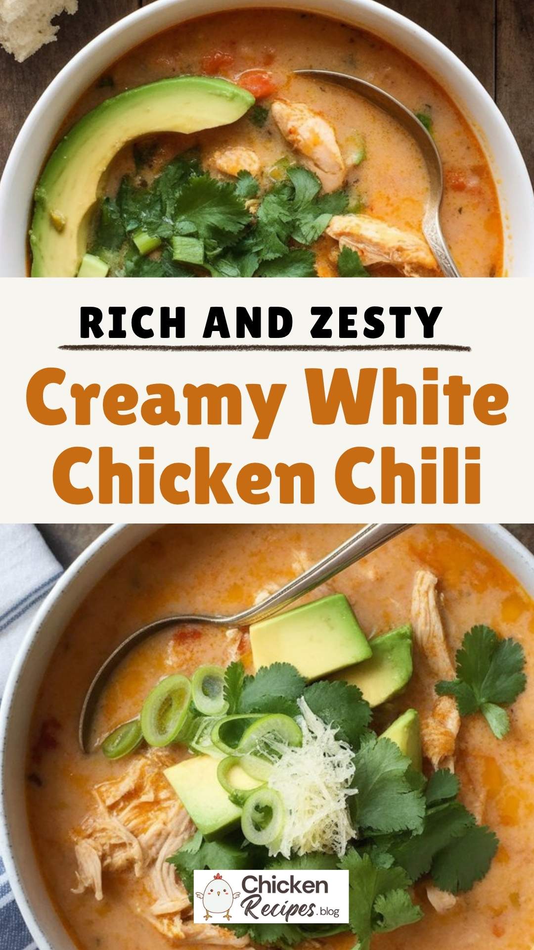 easy Creamy White Chicken Chili