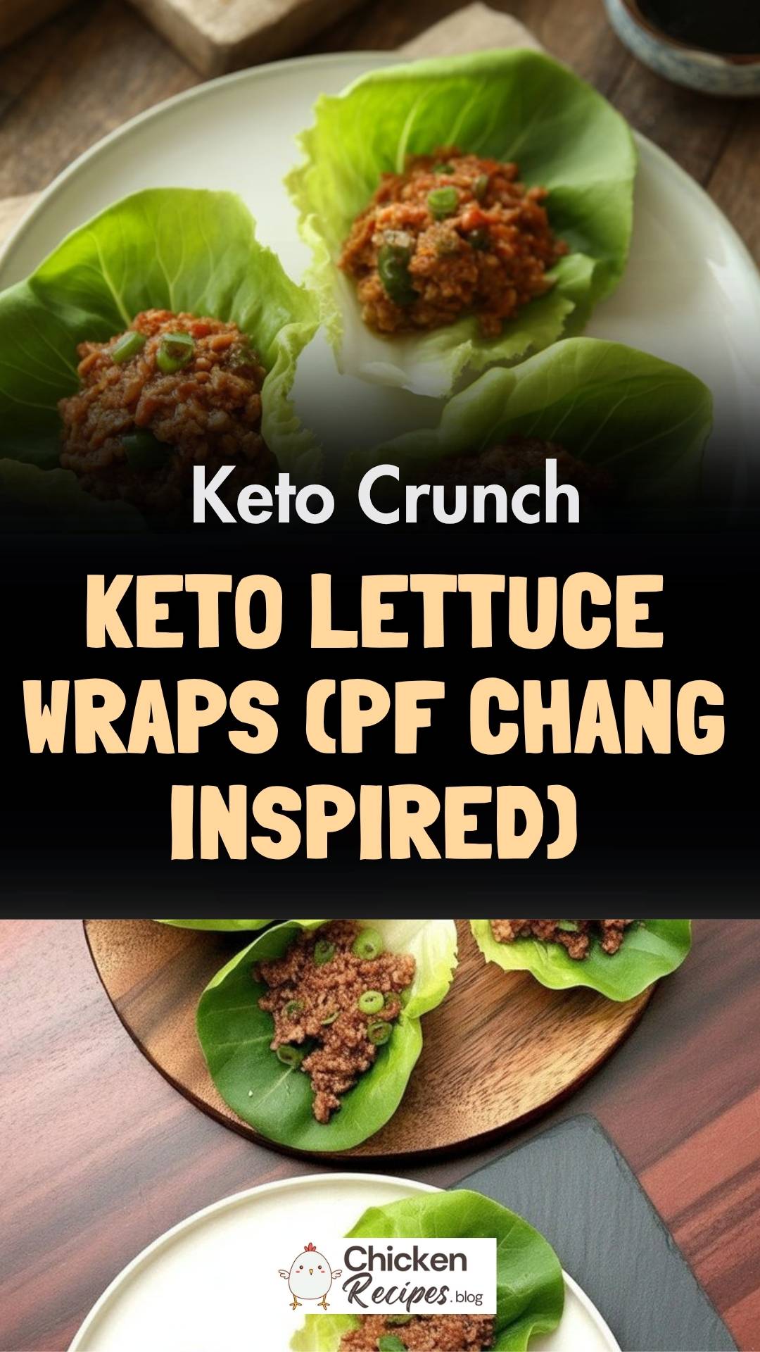 easy Keto Lettuce Wraps (PF Chang Inspired)