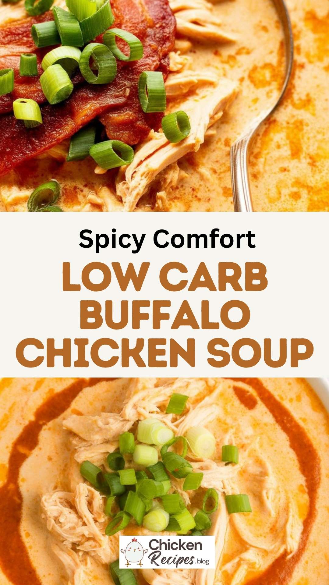 easy Low Carb Buffalo Chicken Soup