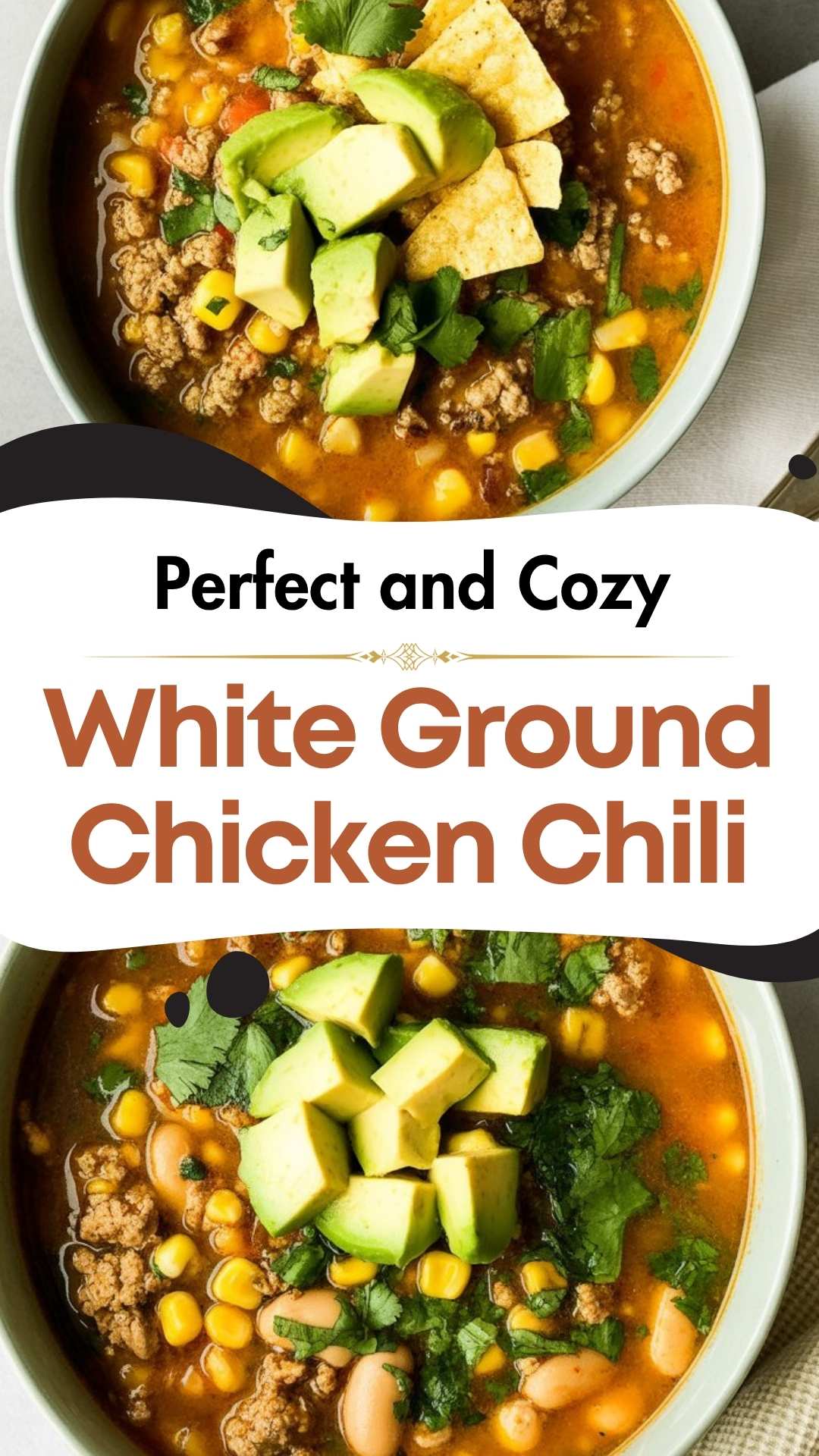 easy White Ground Chicken Chili